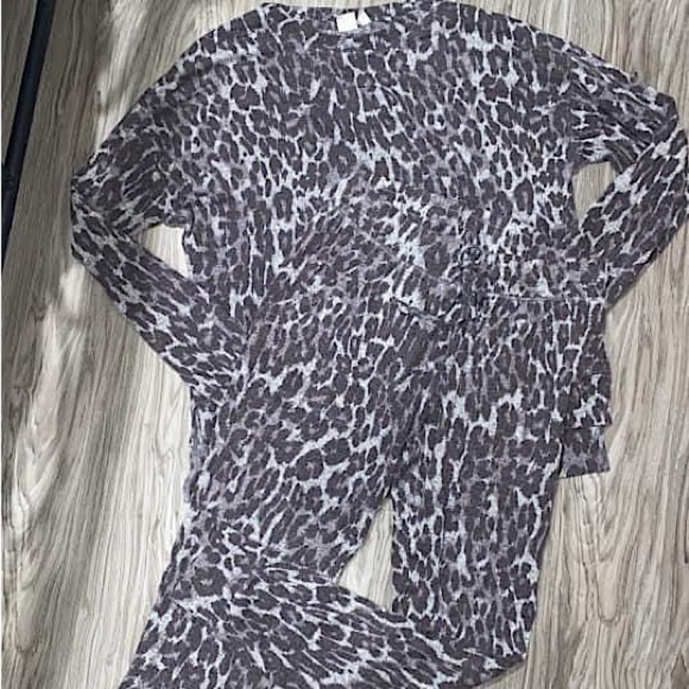 Leopard Lounge Set